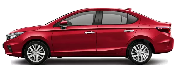 2025 Honda City Parlak Kırmızı Metalik Rengi