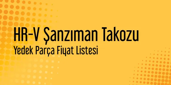 HR-V Şanzıman Takozu Sanayi Satış Fiyatları