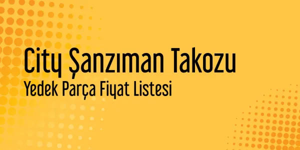 City Şanzıman Takozu Piyasa Fiyatları