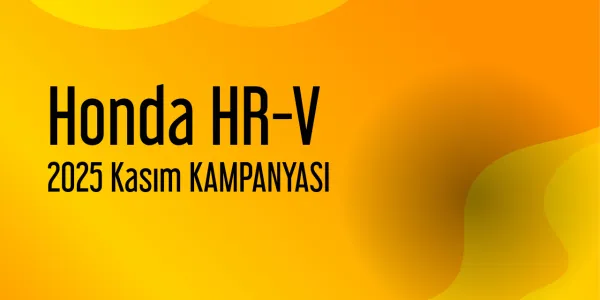 Honda HR-V Kampanyaları - Kasım 2025