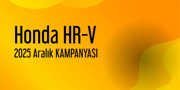 Honda HR-V Aralık 2025 Kampanyası